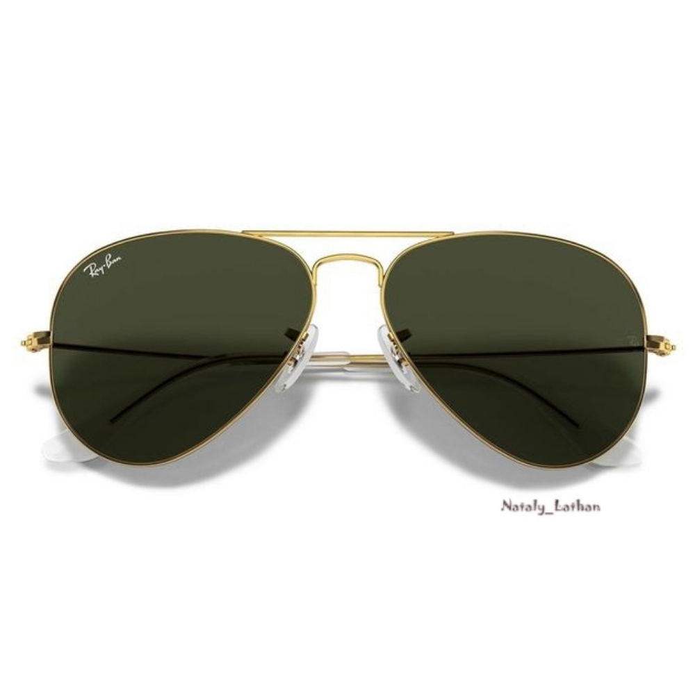RayBan (Store Display) Aviator Black Lens RB3025 - Picture 12 of 12